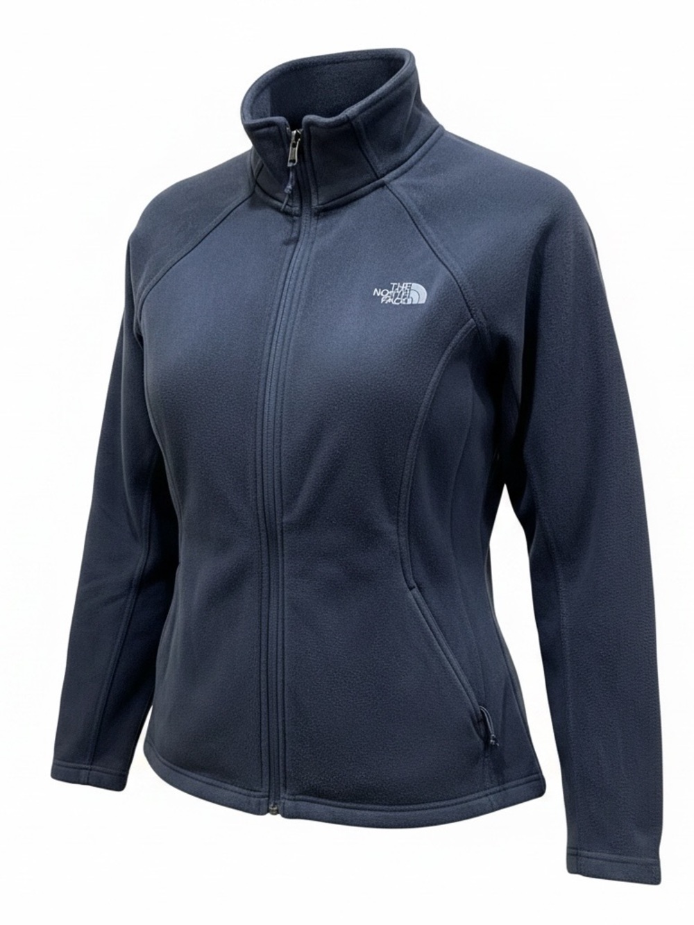 The North Face Women's Navy Full-Zip Fleece Jacket